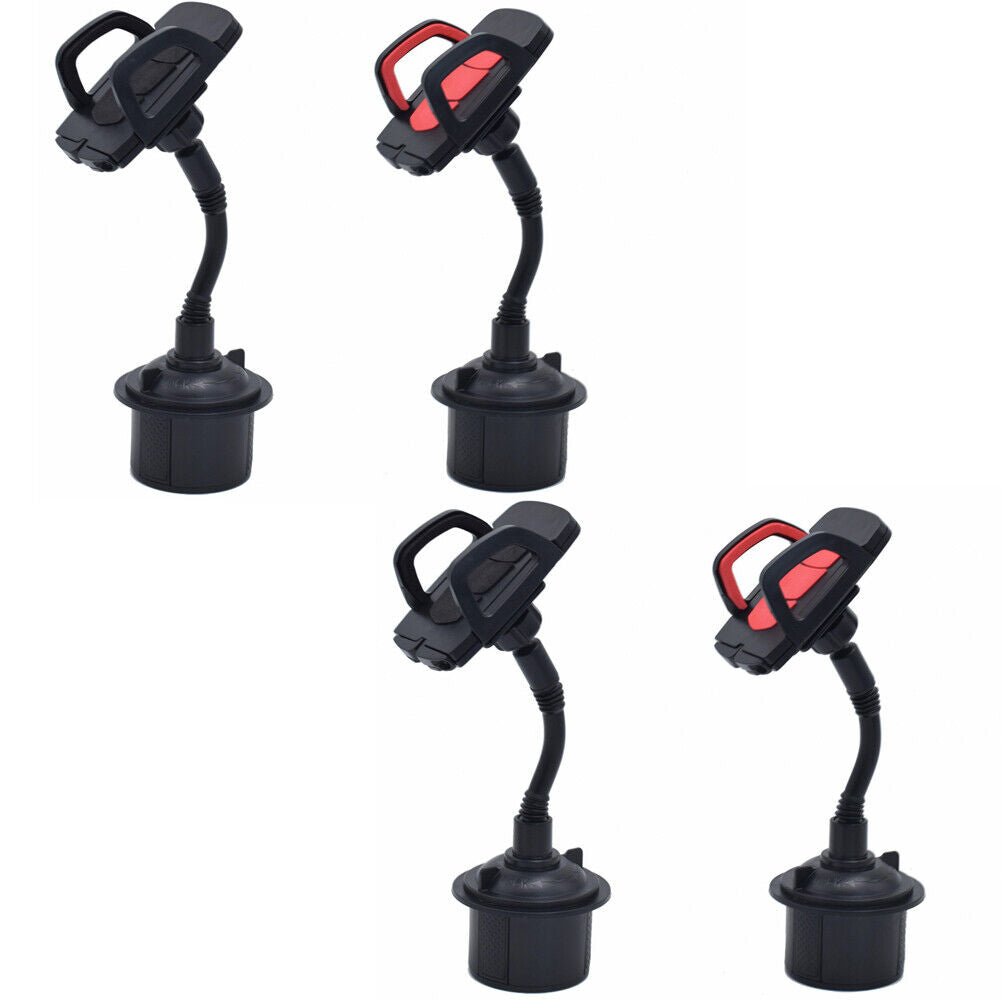 US 2-4 Pack Upgraded Universal Car Cup Phone Holder Cradle Adjustable Gooseneck