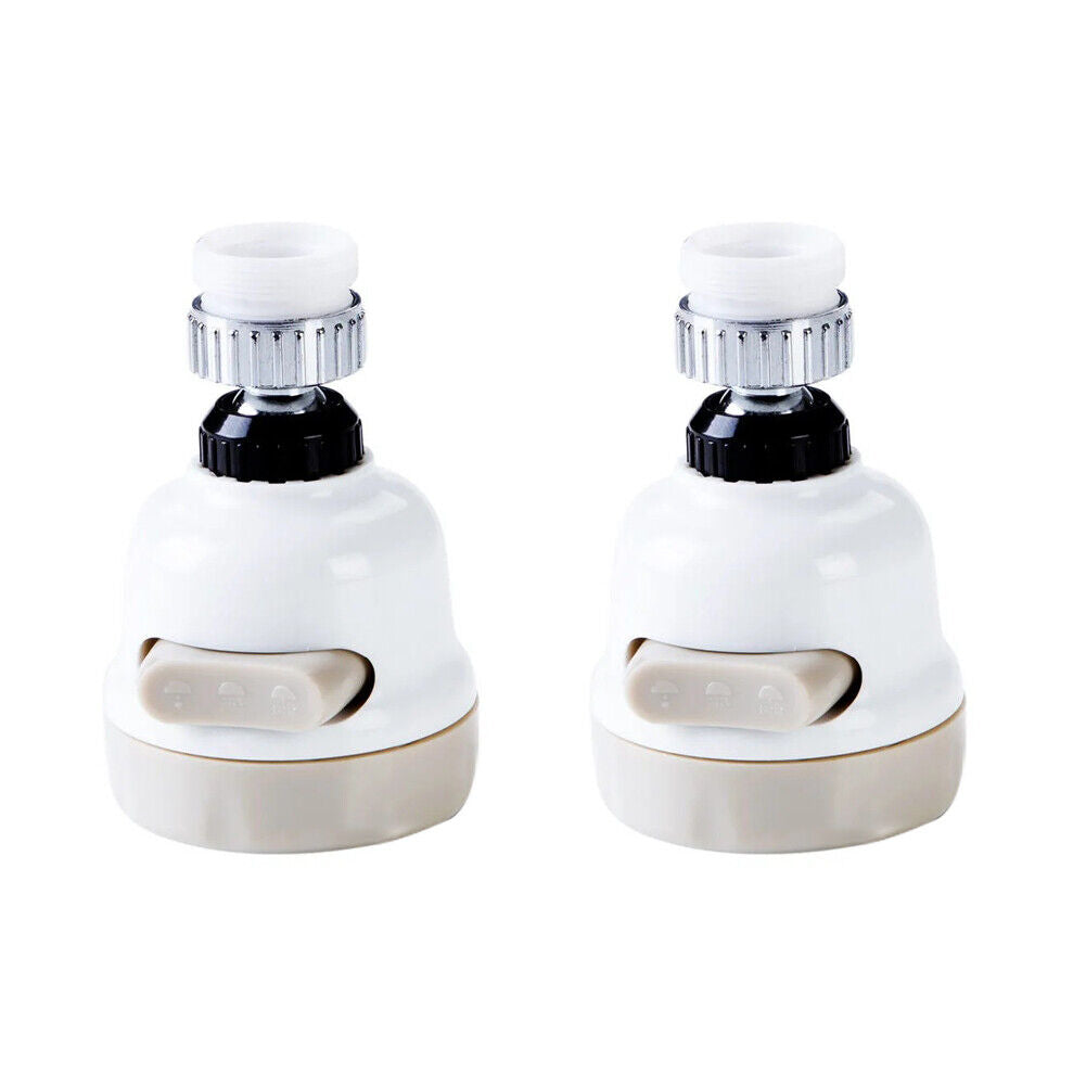 US 2-4 Pc 360 Degree Swivel Faucet Aerator Water Saving Tap Adjust Splash Filter