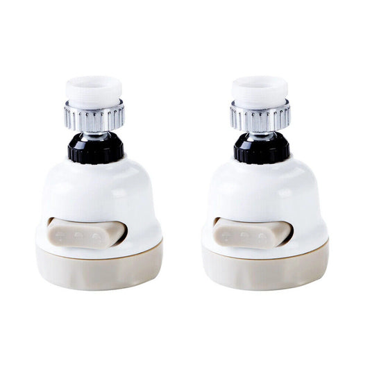 US 2-4 Pc 360 Degree Swivel Faucet Aerator Water Saving Tap Adjust Splash Filter