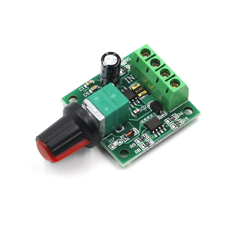 US PWM Low Voltage Dc 1.8V 3V 5V 6V 12V 2A Motor Speed Controller LED Dimmer
