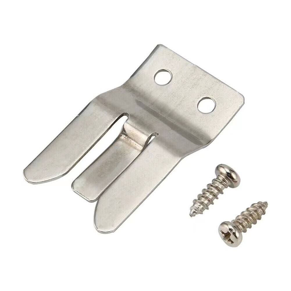 US 10-20Pcs Workman MH2 CB Ham Radio Microphone Hanger Holder Mic Clip w/ Screws