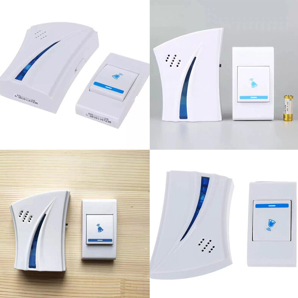 US 1-2 Pc 36 Songs Melody Music Wireless Doorbell Door Bell 2 Remote Control