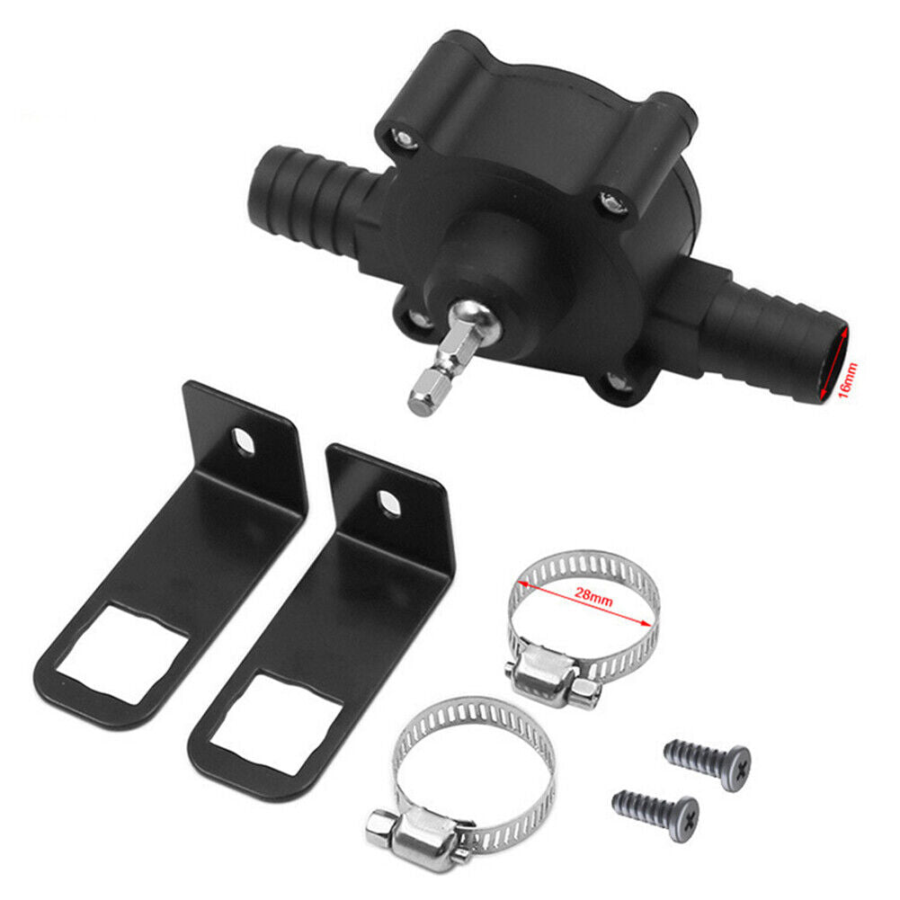 US 1-2 Pack Home Electric Drill Drive Self Priming Pump Water Oil Fluid Transfer