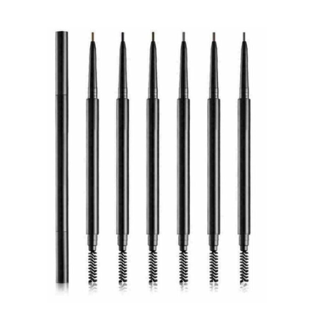 US 2-4 Pack Eyebrow Pencil Waterproof Smudge-proof Eyebrow Brush Microblading