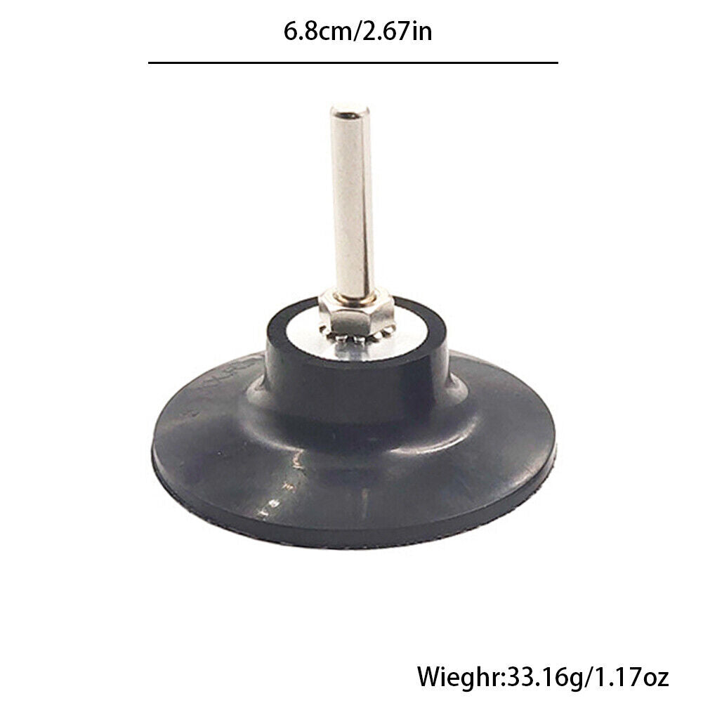 US 2-4 Pc Mandrel Arbor Sanding Disc Holder Surface Conditioning Discs Polish3''
