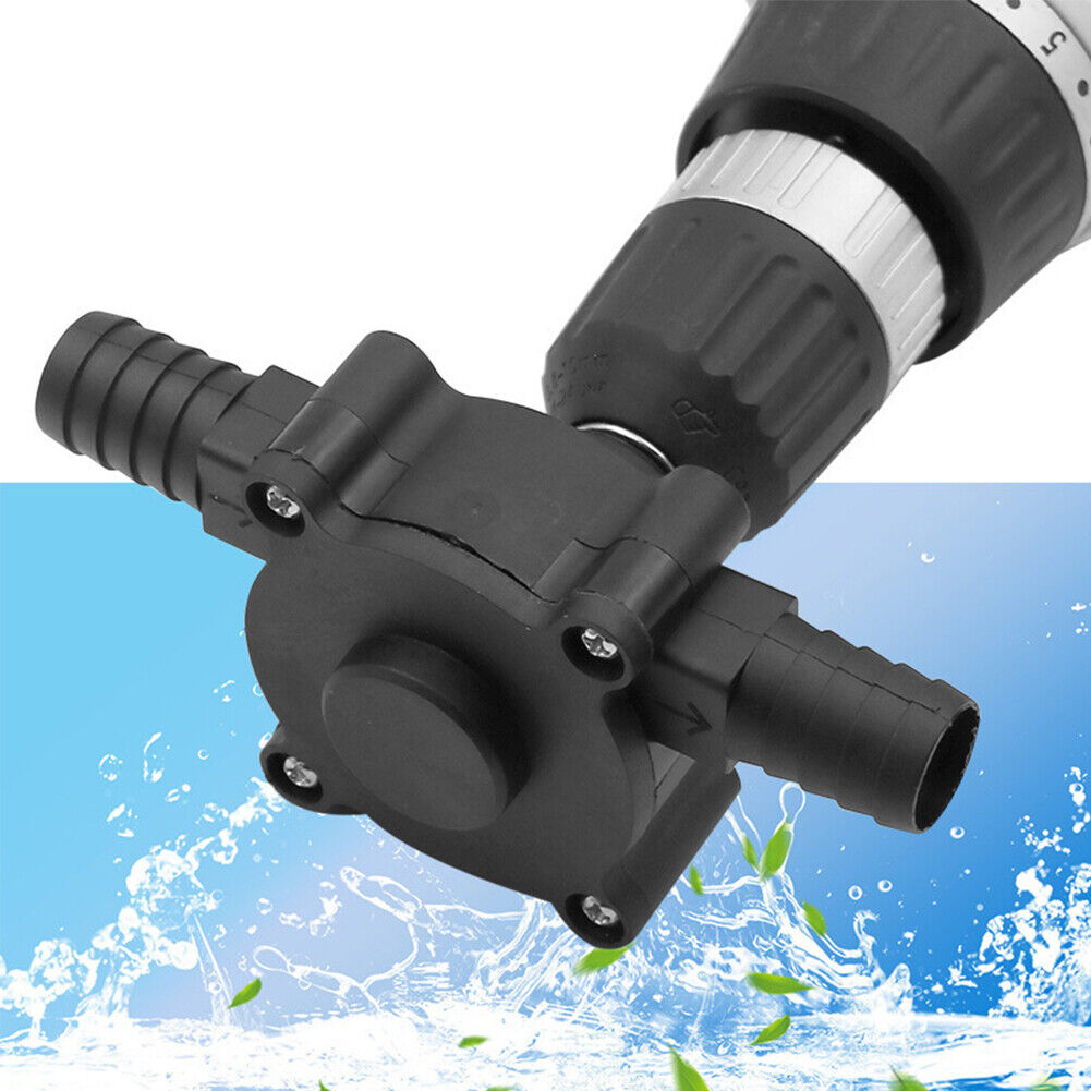 US 1-2 Pack Home Electric Drill Drive Self Priming Pump Water Oil Fluid Transfer