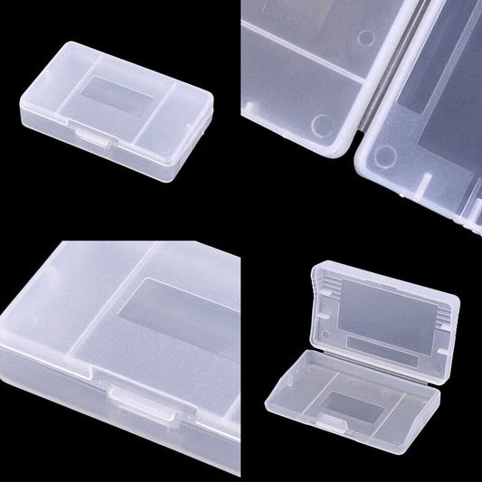 US 20-40 Pc Clear Cartridge Cases For Nintendo Game Boy Advance GBA Games Covers