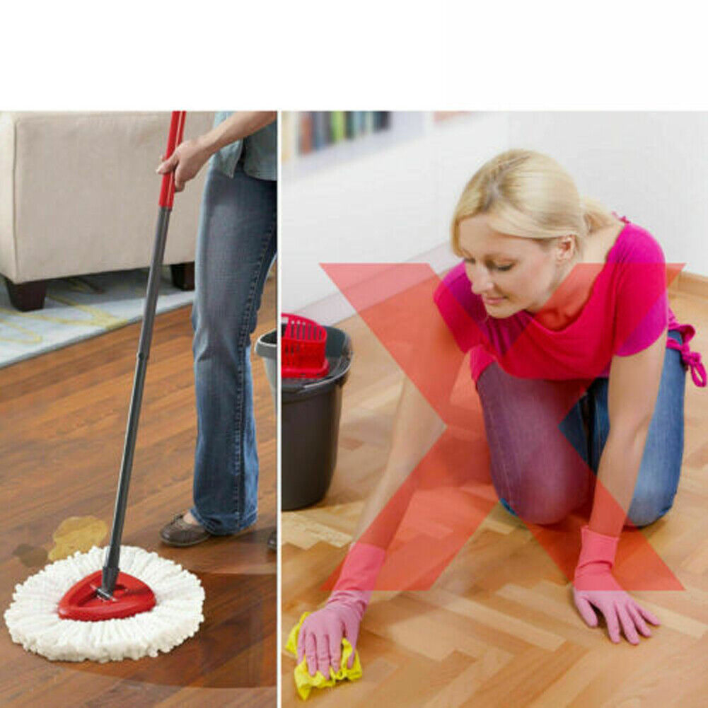 US 3-6 Pack Mop Replace Head Refills Compatible with O-Cedar Easy Wring Spin Mop