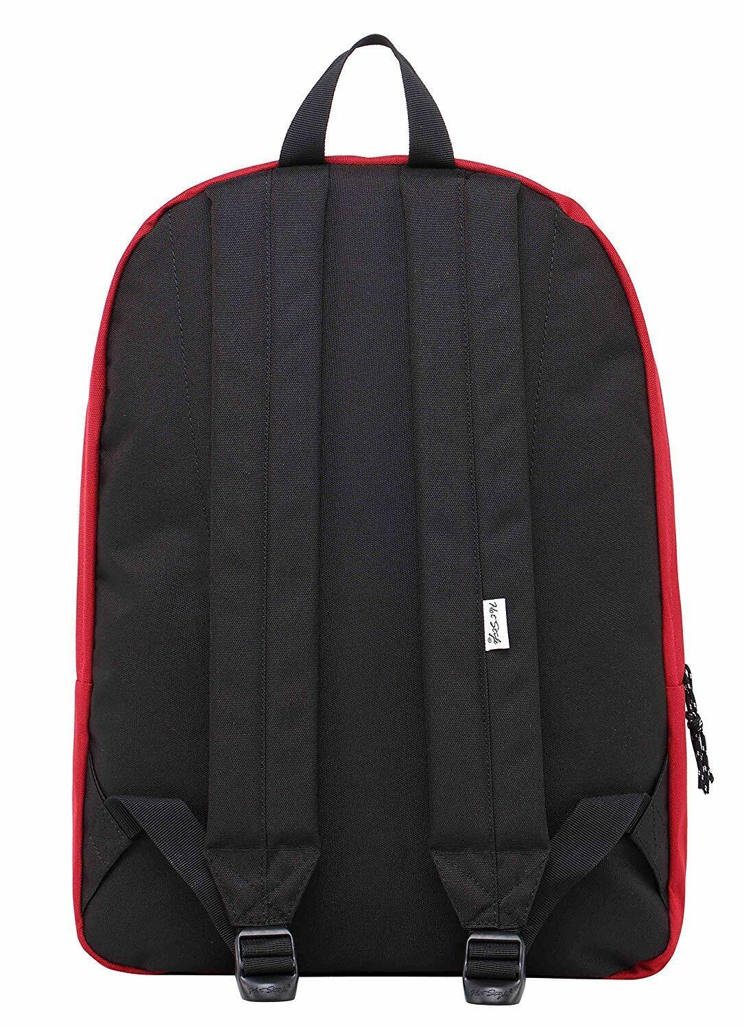 SIMPLAY Classic School Backpack Bookbag, 17"x12.5"x5",Assorted Colors and Prints
