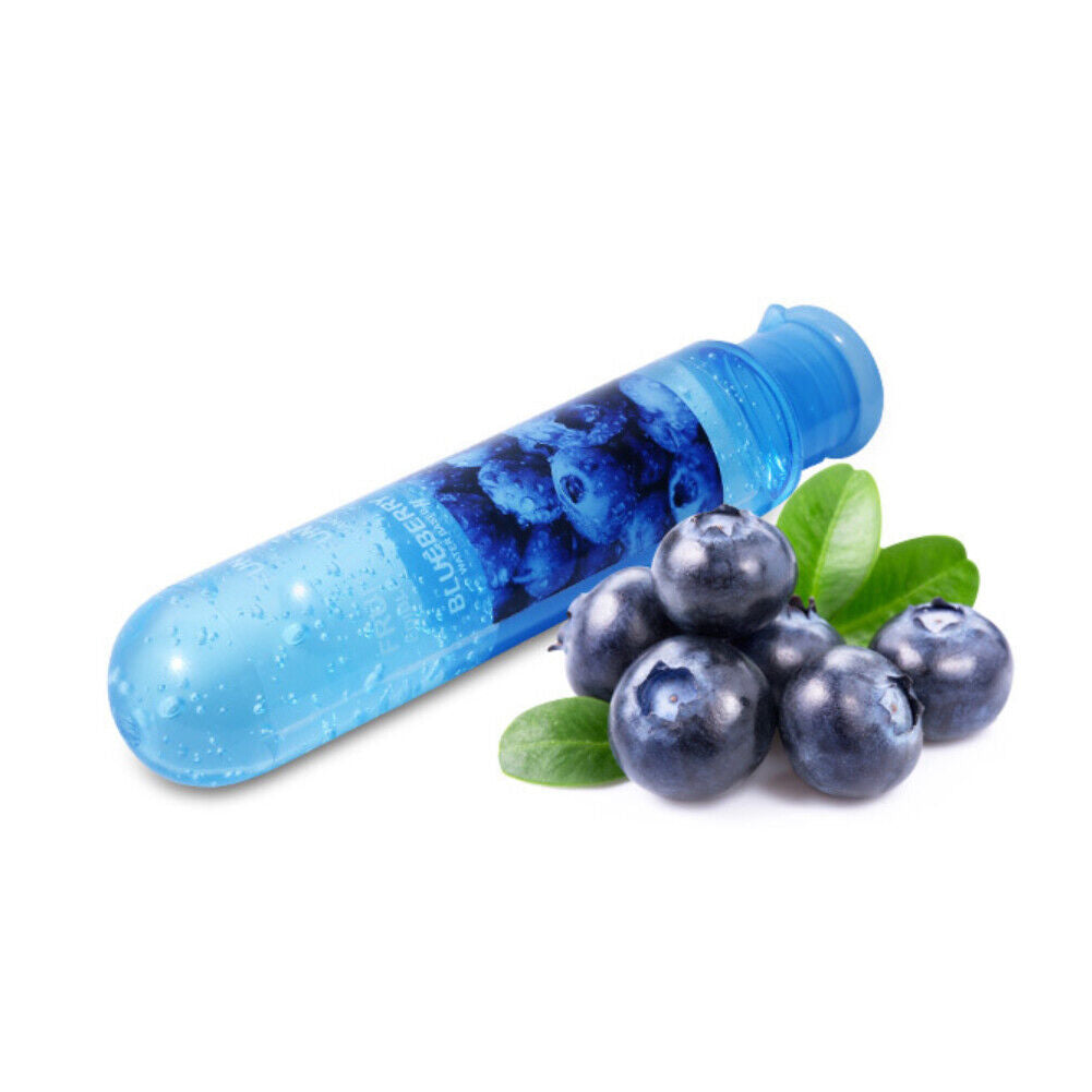 US 2 Pcs Edible Fruit Flavor Lubricant Sex Lube Water Based Lube Couple Oral Sex