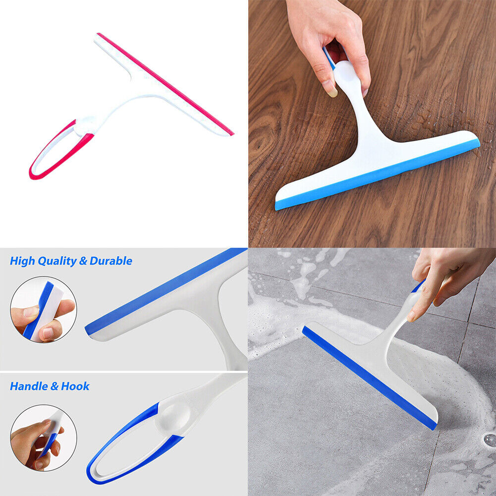 US 1-2 Pcs Super Flexible Silicone Squeegee Car Windshield Window Home Cleaning
