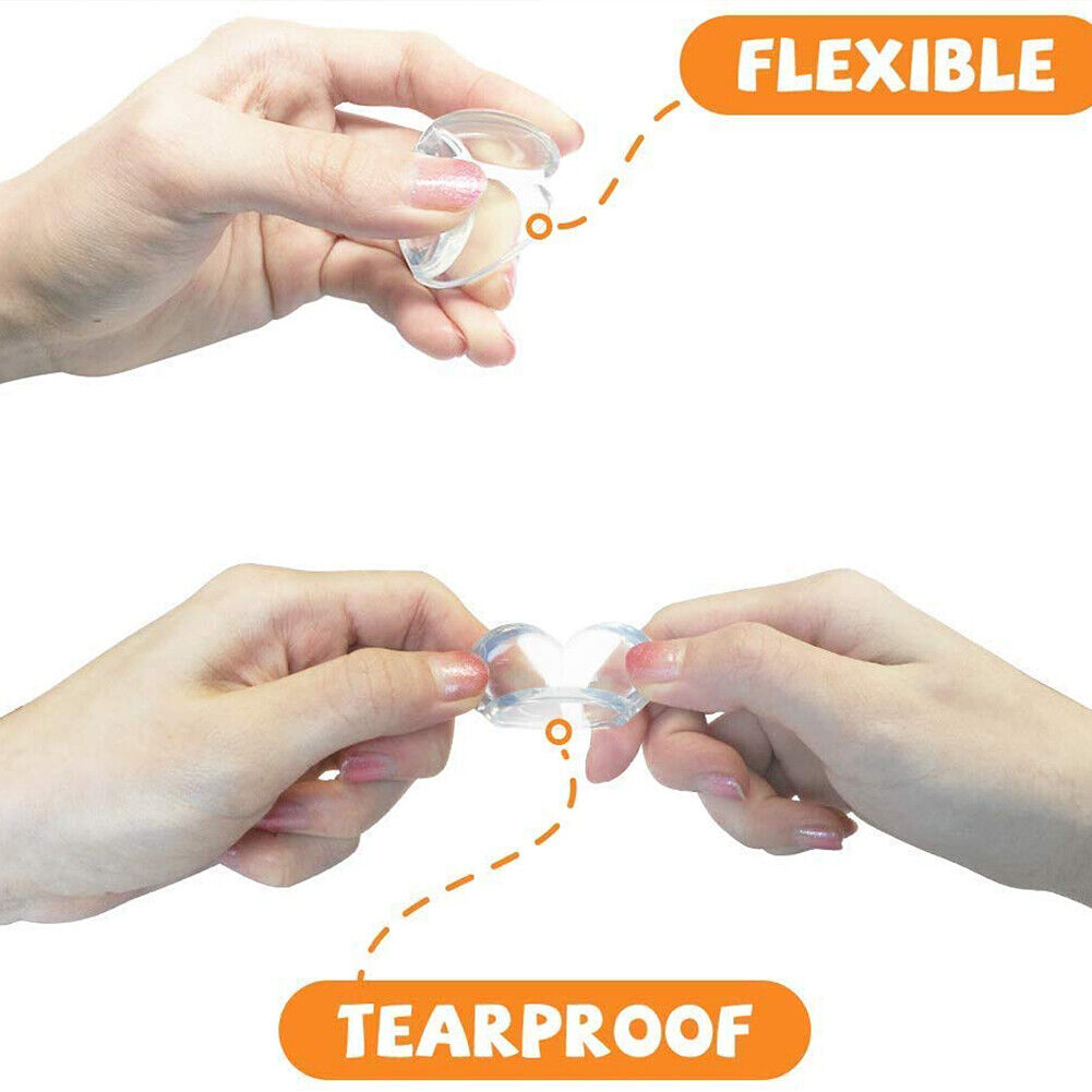 US 18-36Pcs Baby Proofing Corner Protector Guards Furniture Against Sharp Corner