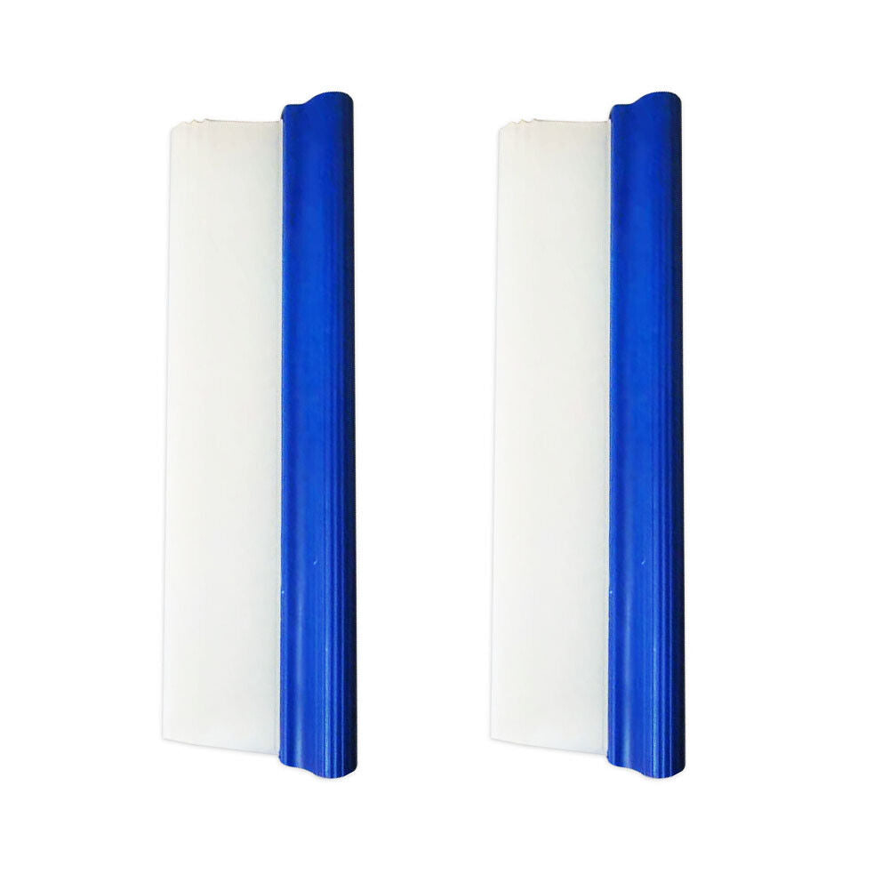 US 1-2 Pc Professional Automotive Wiper Blade Squeegee Silicone Water Car Drying