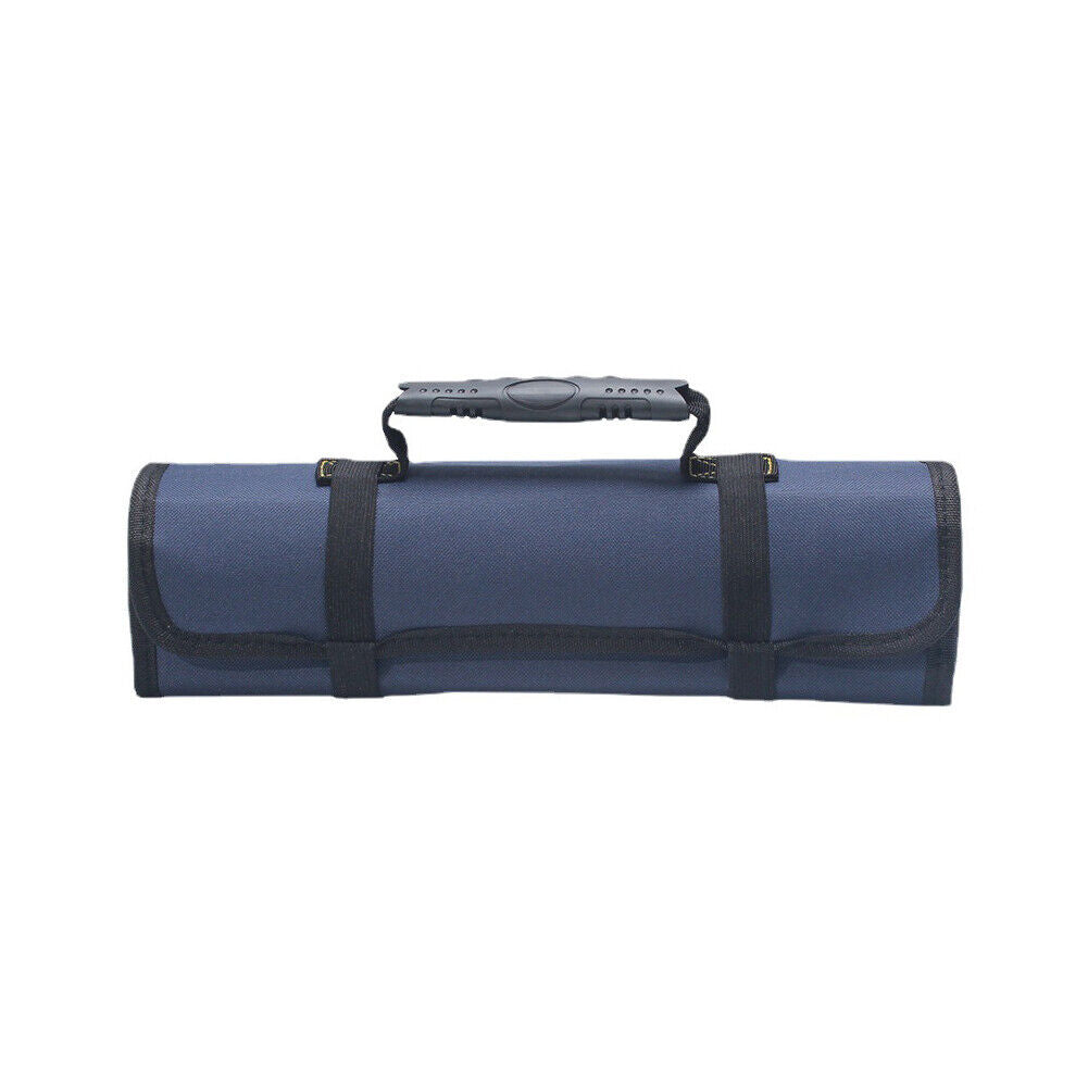 US Electrician Tool Pocket Bag Roll Up Storage Organizer Bags Canvas Chisel Kit