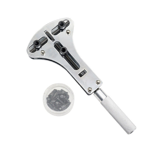 US 1-2 Pc 18-55mm Watch Repair Tool Screw Case 18 - 60mm Back Opener Remover