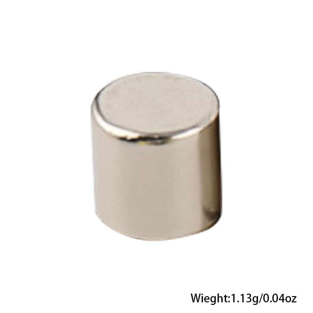 US 30-60Pc 1/4 x 1/4 Inch Strong Neodymium Rare Earth Cylinder Magnets N48