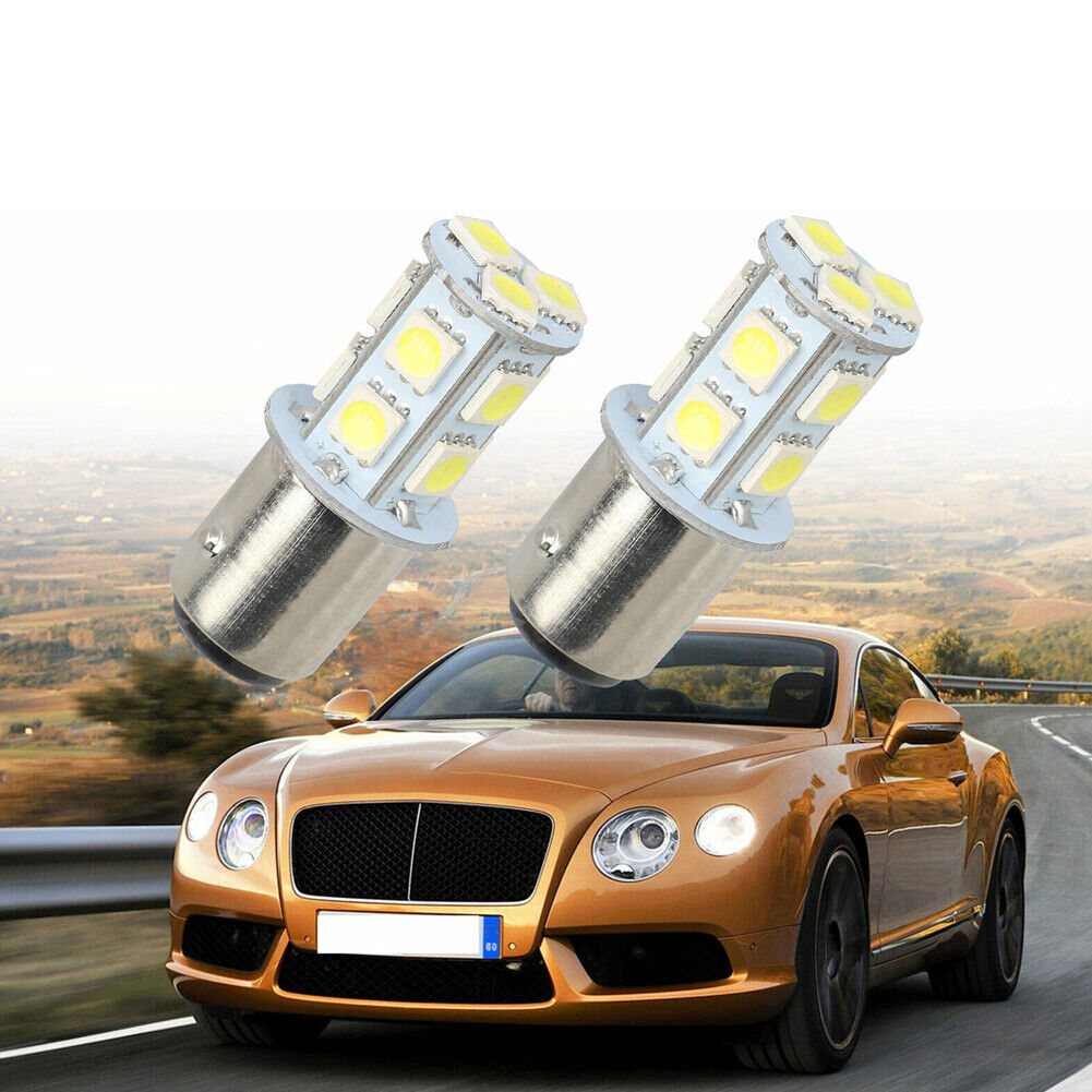 US 20-40Pc Car Truck Tail Brake Stop Light Bulb 12V 6500K LED 1157 Bay15d 13-SMD