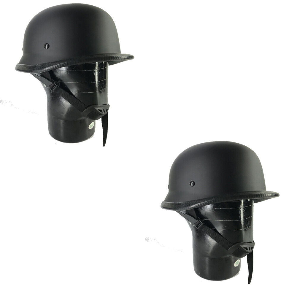 US German Style Novelty Shorty Helmet Motorcycle Half Helmet  S/M/L Half Cap