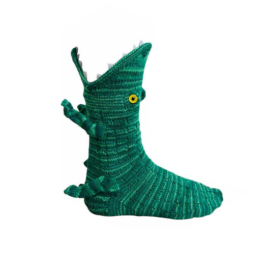 US 1-2 Pcs Funny Animal Socks Women Novelty Crocodile Shark Floor Socks Gifts
