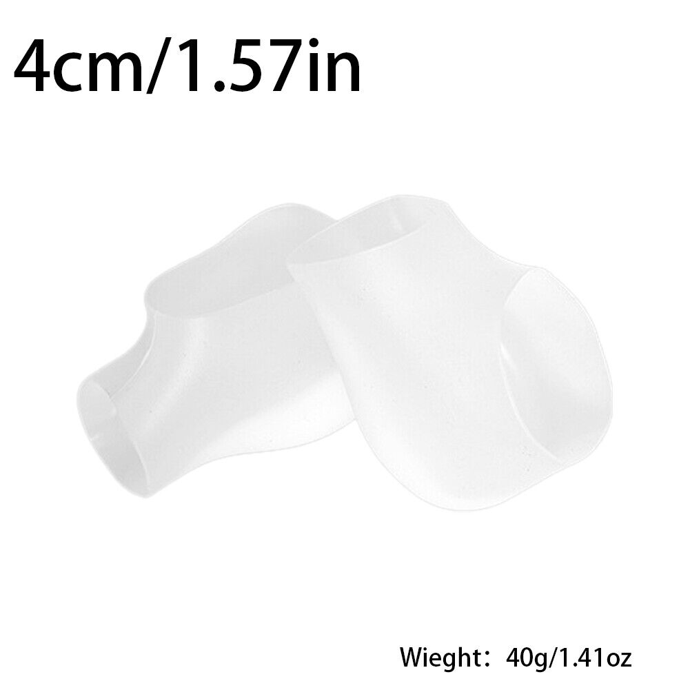 US Concealed Footbed Enhancers Invisible Height Increase Silicone Insoles Pads