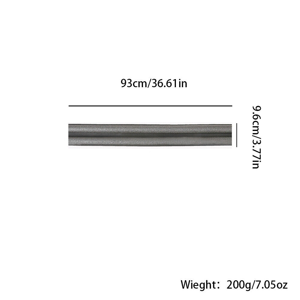 US 1-2 Pc Under Door Bottom Seal Strip Stopper Adjustable Twin Door Soundproof
