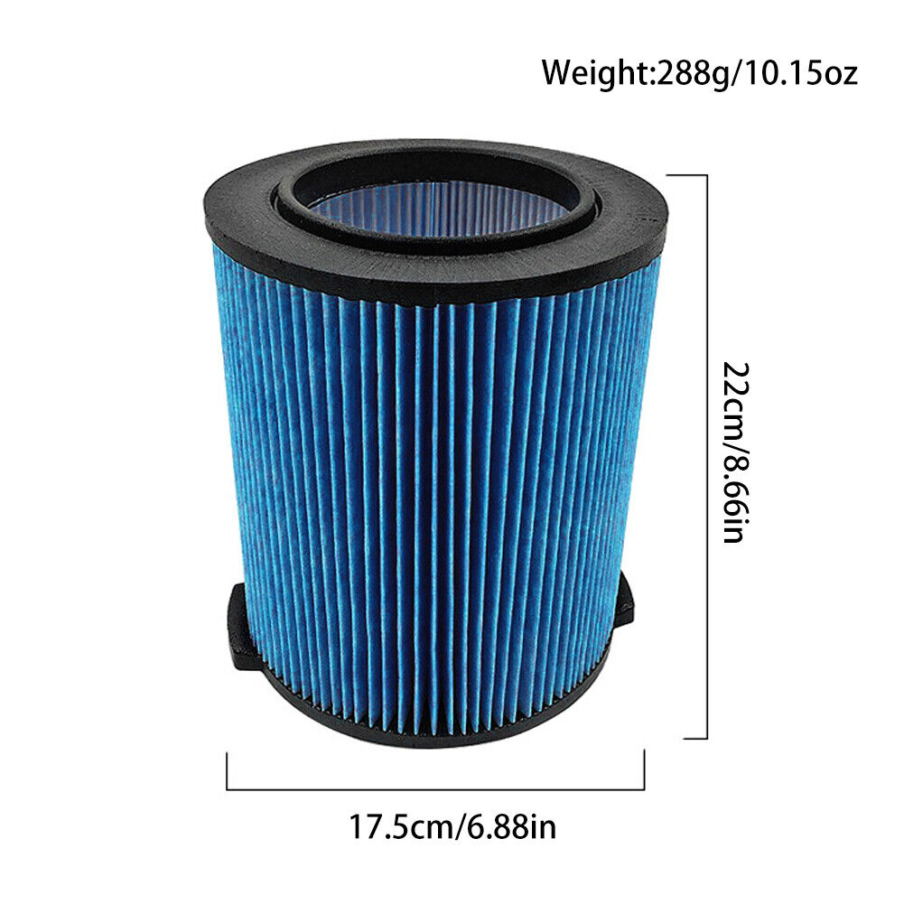 US 2 Pc VF5000 Wet/Dry Cartridge Replacement Filter for Rigid 6-20 Gallon Vacuum
