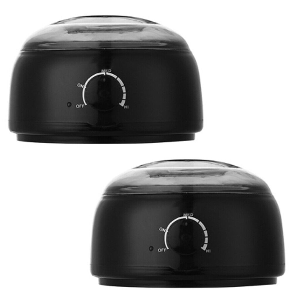 US 1-2 Pcs Waxing Kit Hair Removal Professional Wax Warmer Remove All Hair Types