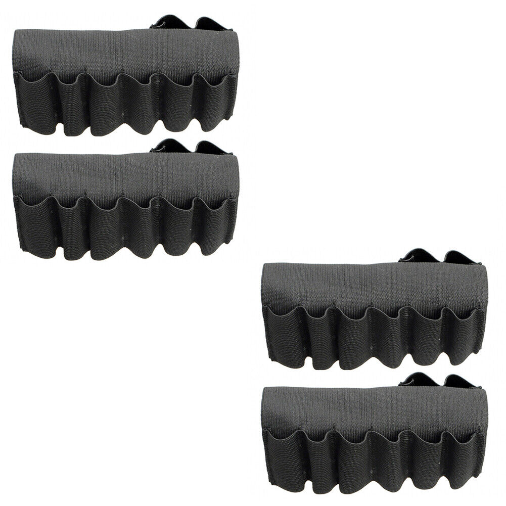 US 2-4 Pc Shotgun Buttstock Shell Holder Hunter Specialties Butt Stock Cartridge
