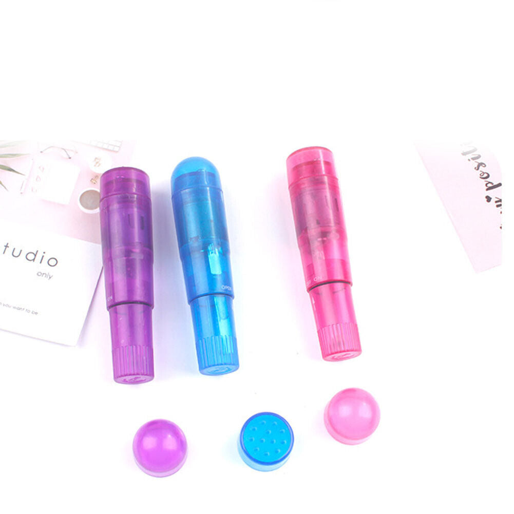US 1-2 Mini Pocket Massager Vibrator Wand Face Scalp Head Neck Eye Back Wireless