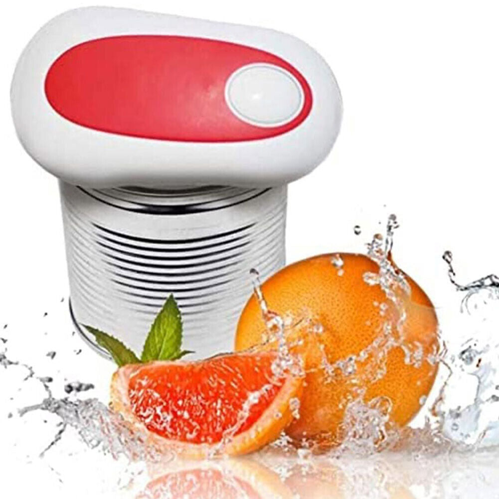 US 1-2 Pcs Electric Can Opener No Sharp Edge Kitchen Automatic Smooth Felt Open