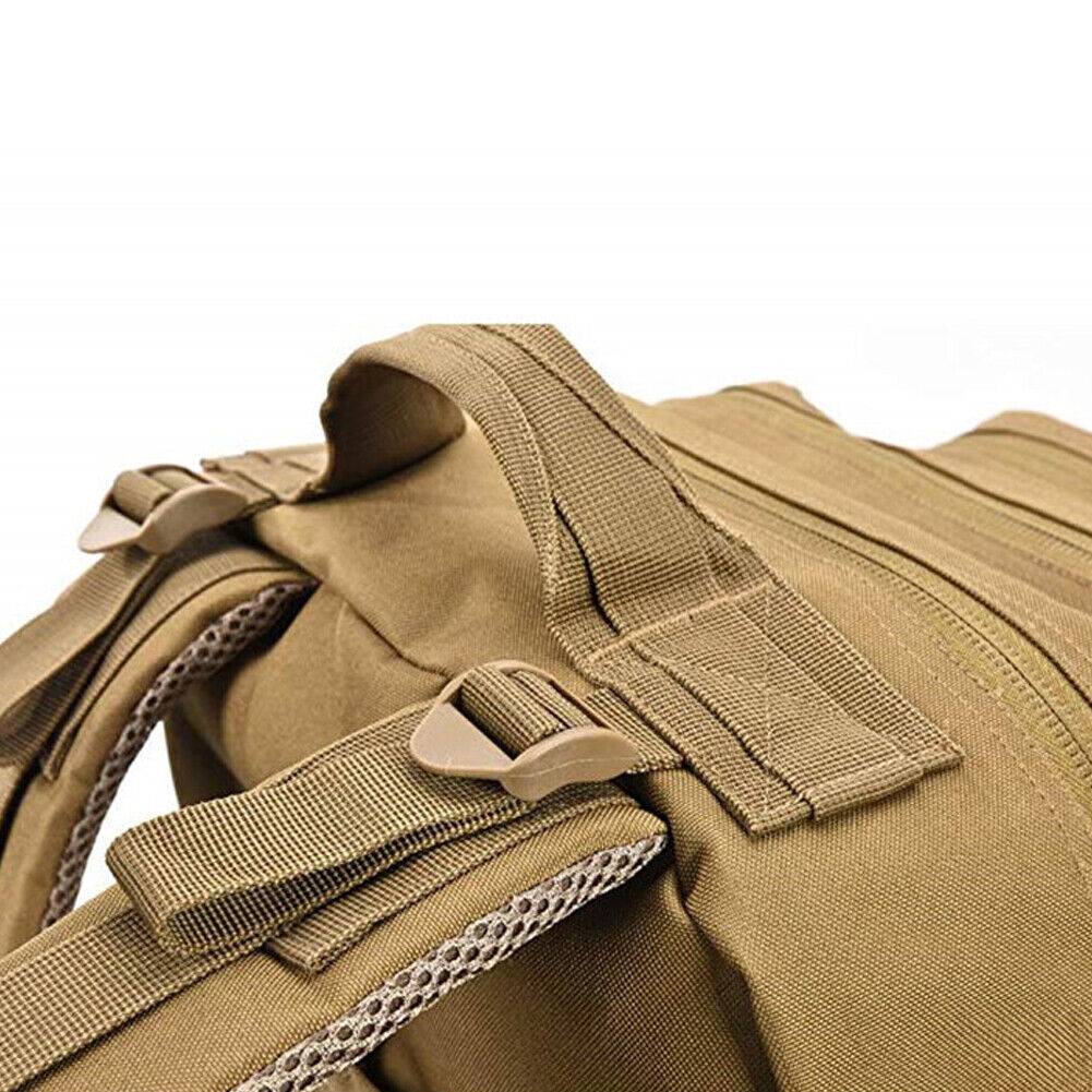 US 45L Large Military Tactical Backpacks Army Assault Pack Hiking Treek Rucksack