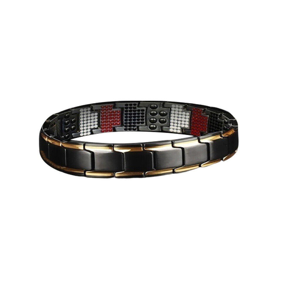 US 1-2 Pc Therapeutic Energy Healing Magnetic Bracelet Therapy Arthritis Jewelry