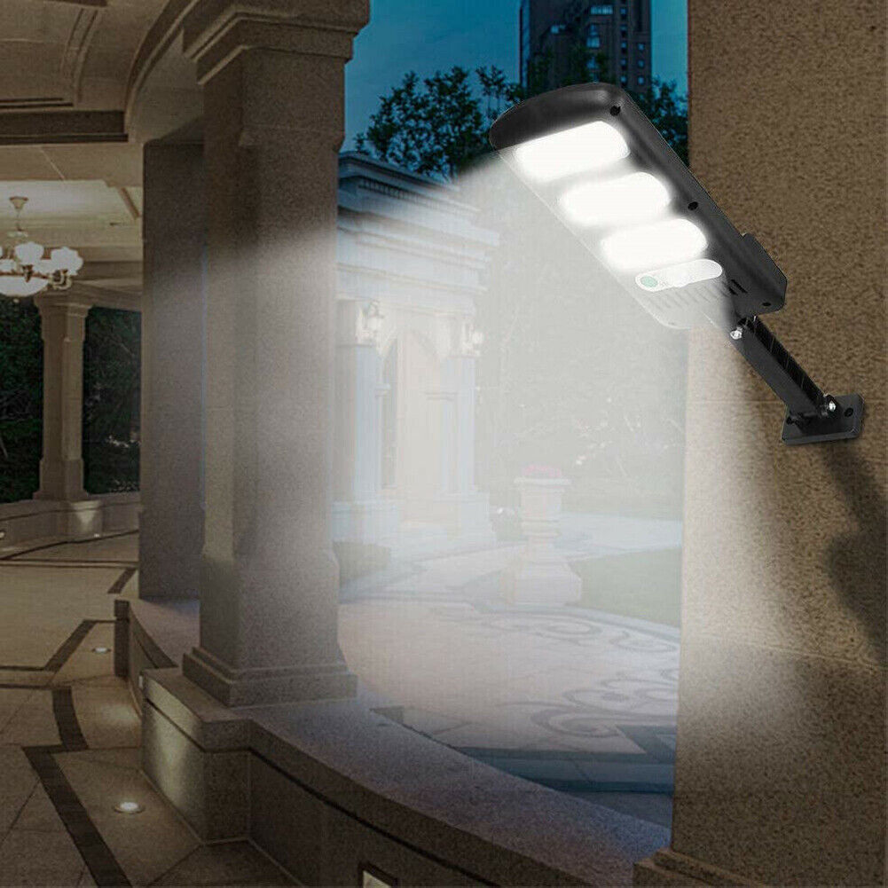 US 2-4 Pc Solar Flood Light Outdoor Dusk Dawn Motion Sensor Waterproof Lamp Yard