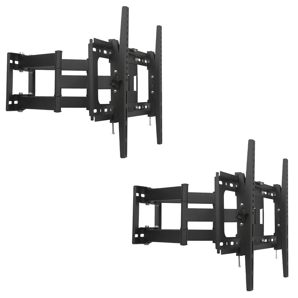 US Full Motion HDTV TV Wall Mount Bracket 32 36 37 42 47 50 52 55 60 65 70 inch