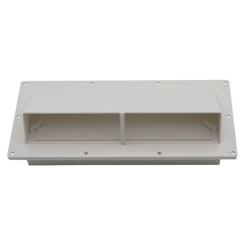 US Mobile Home/RV Ventline White Exterior Sidewall Range Hood Vent with Damper