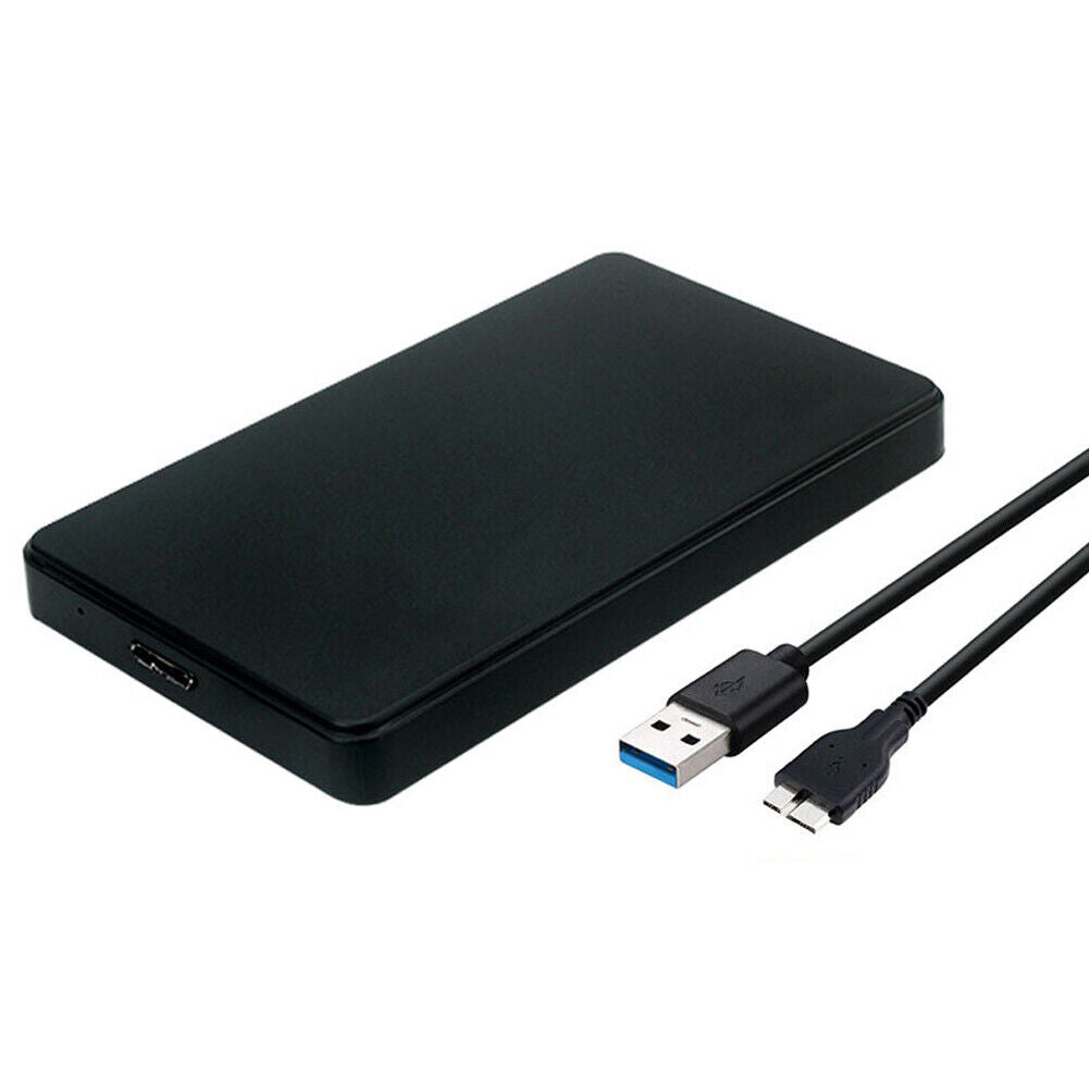 US 2-4 2.5" SATA USB 3.0 Hard Drive Disk HDD SSD Enclosure External Laptop Case