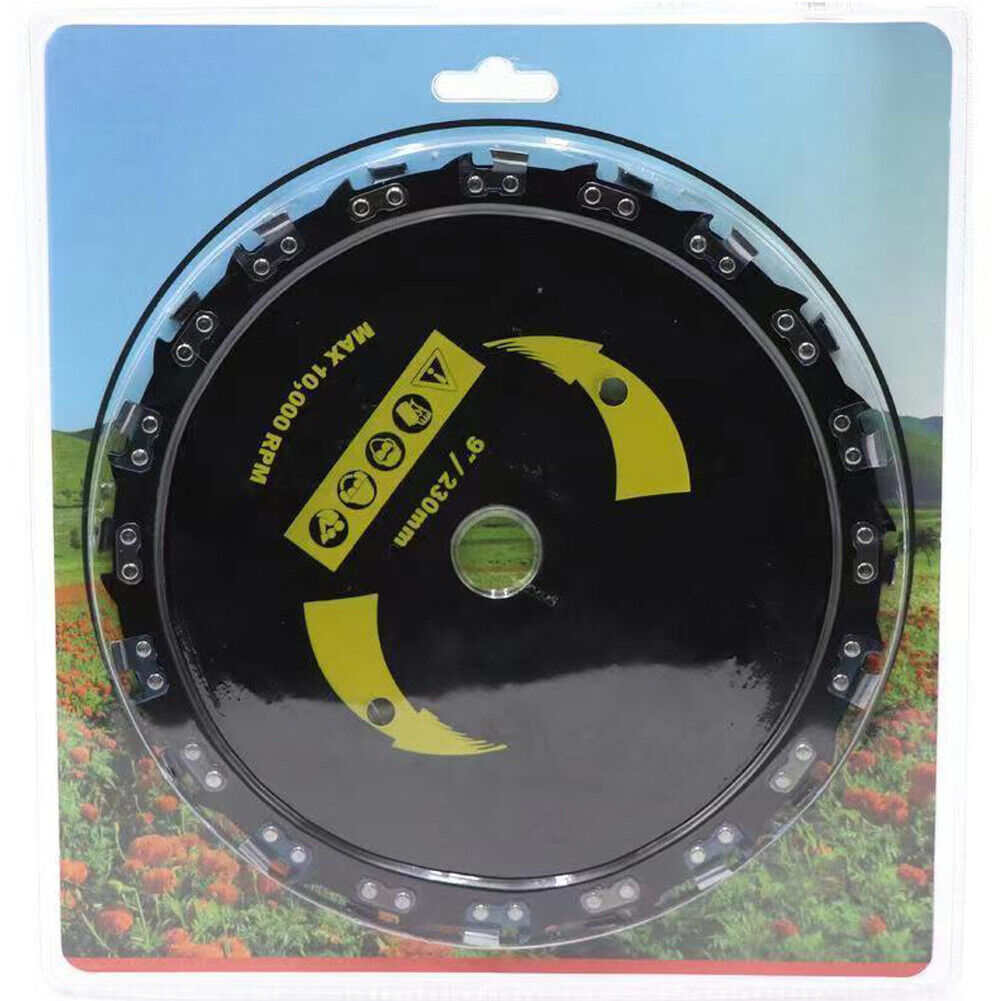 US 2Pc 9''Chainsaw Tooth Brush Blades Trimmer Head Suitable ForCutter Weed Eater