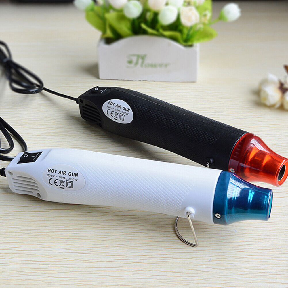 US 300W Heat Gun Electric Hot Air Gun Kit Hot Wind Blower Tool DIY Portable 110V