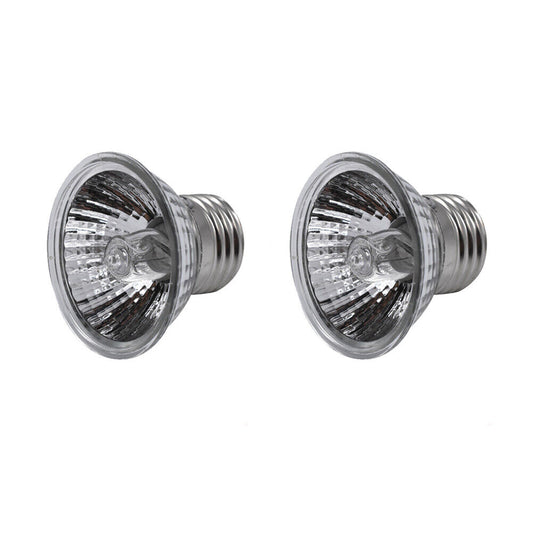 US 2-4 Pc Heat Light Reptile Lamp Amphibian Tank Terrarium Cage 25/50/75W Bulb