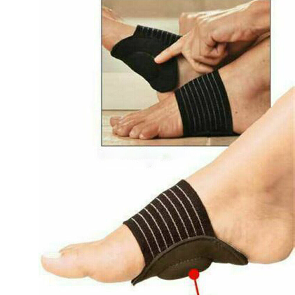 US 2-4Pairs Brace Plantar Fasciitis Sleeve Pain Relief Sore Flat Feet Heel Spurs