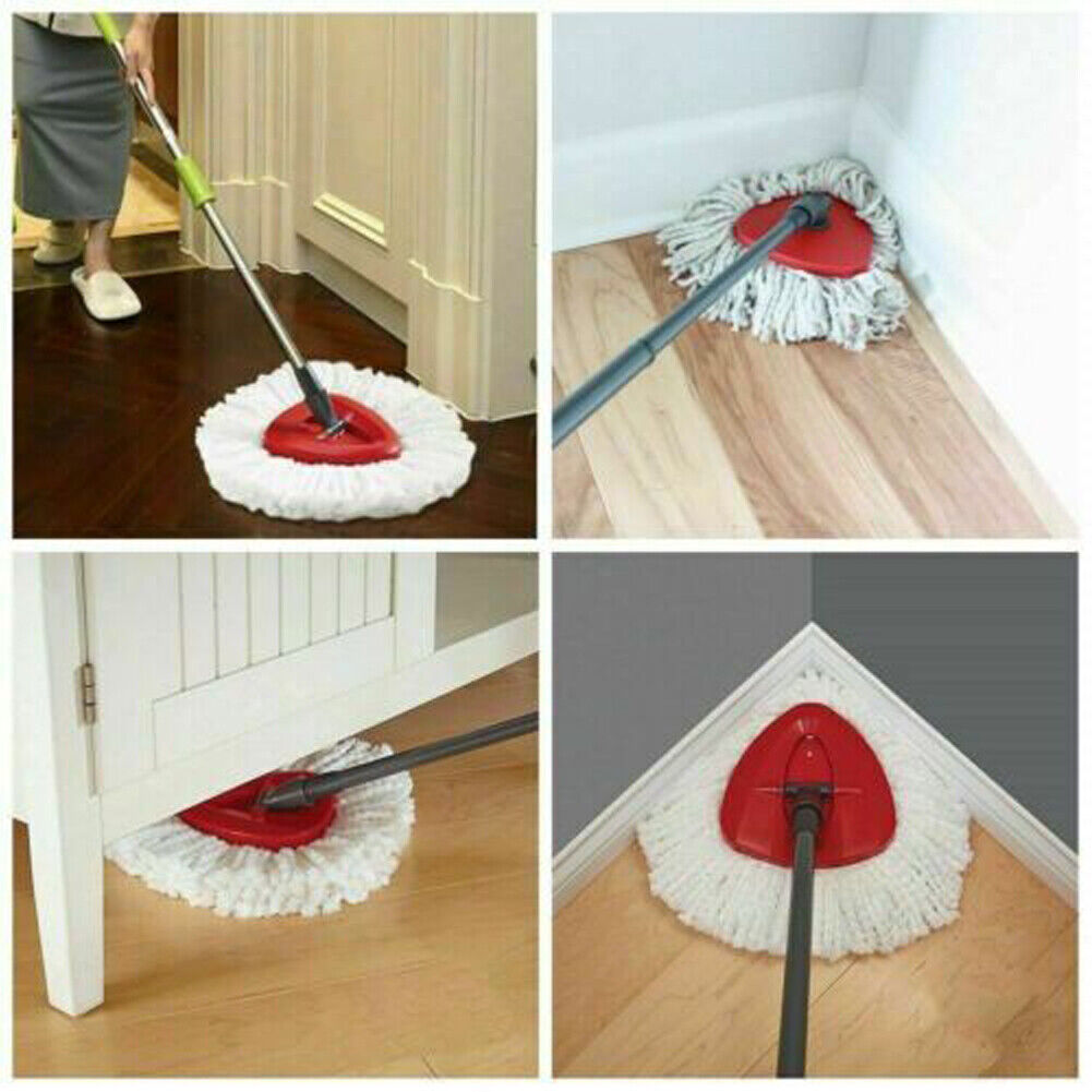 US 3-6 Pack Mop Replace Head Refills Compatible with O-Cedar Easy Wring Spin Mop