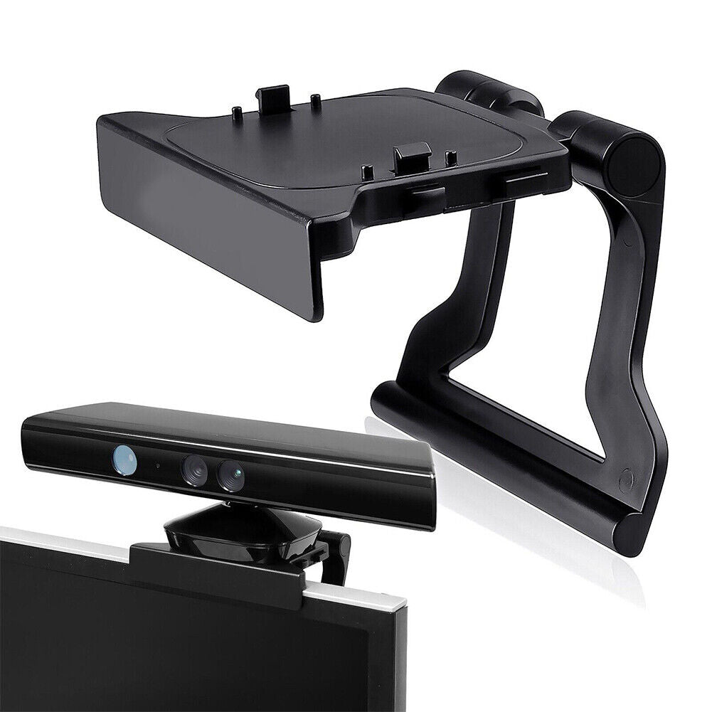 US 1-2 Pc Safe TV Clip Mount Stand Holder for Xbox 360 Kinect Sensor Lightweight