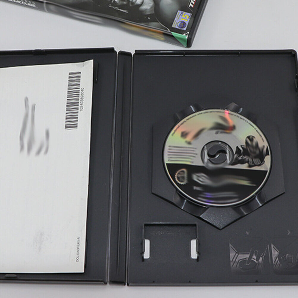 US 10 Pack Nintendo GameCube Standard Empty Replacement Game Cases Black