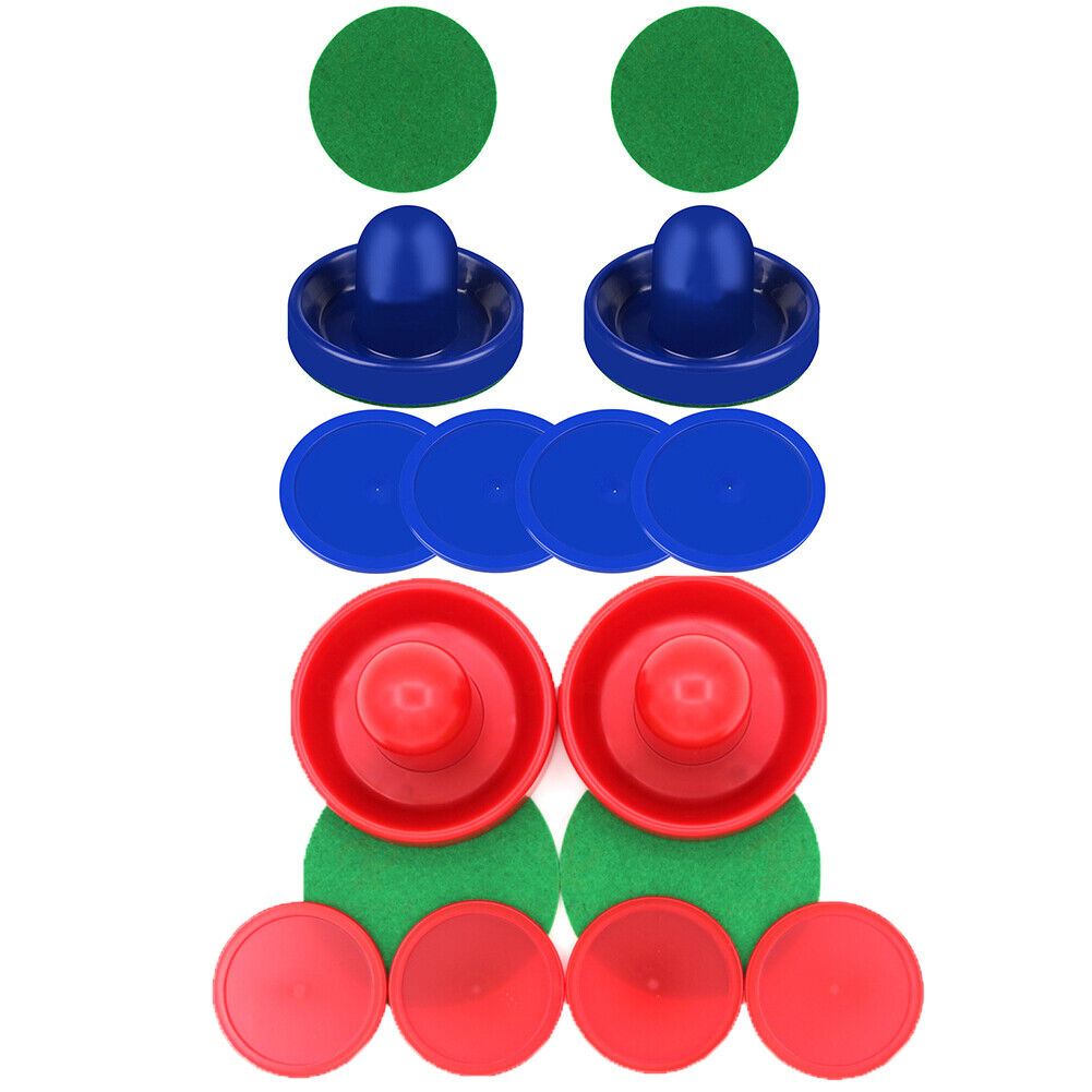 US 4-8 Pack Air Hockey Pushers Paddles and Air Hockey Pucks Strikers for Tables
