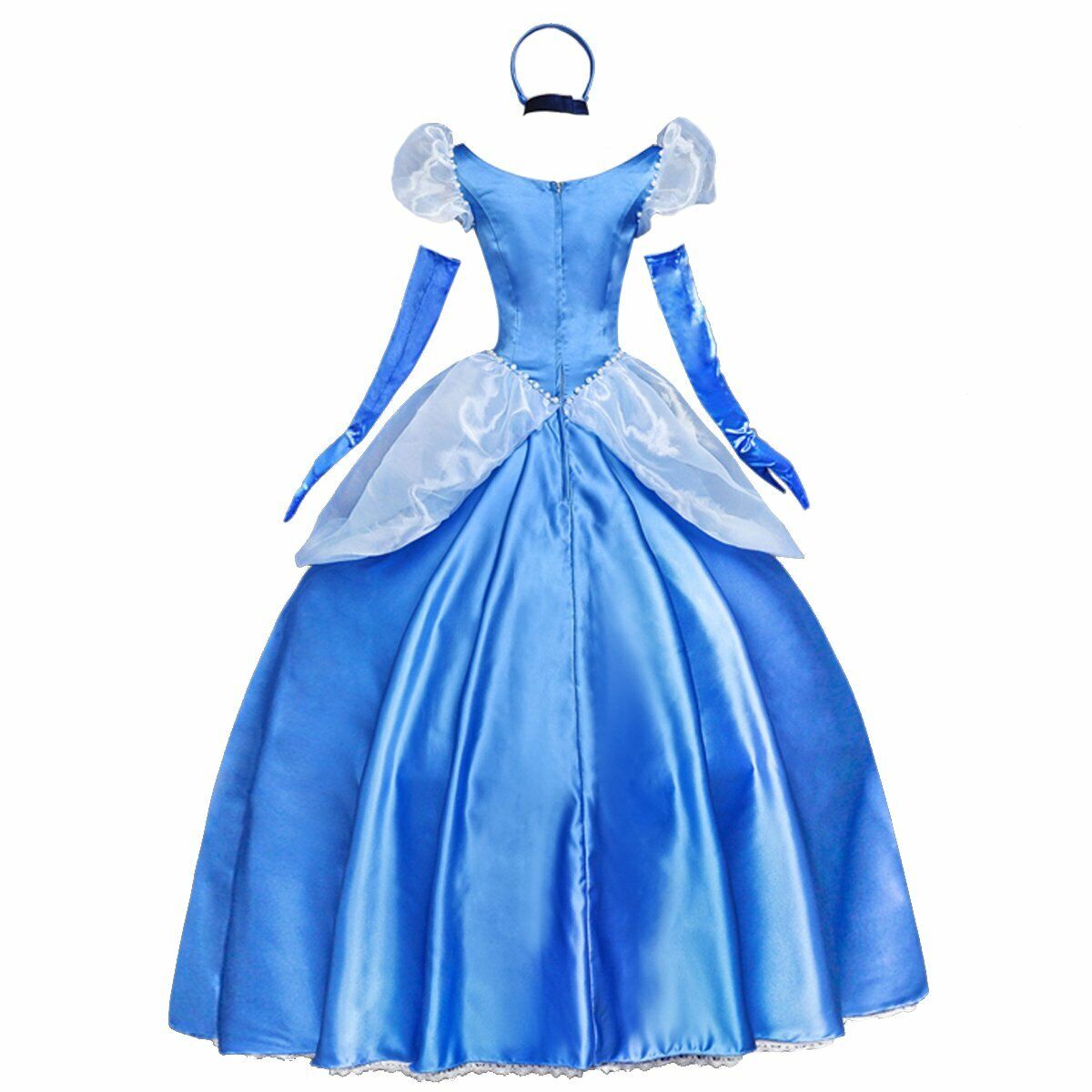 Angelaicos Womens Princess Dress Lolita Layered Party Costume Ball Gown