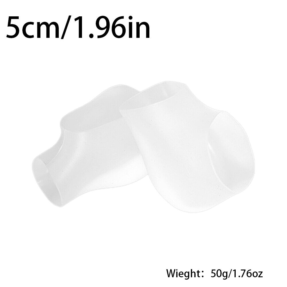 US Concealed Footbed Enhancers Invisible Height Increase Silicone Insoles Pads