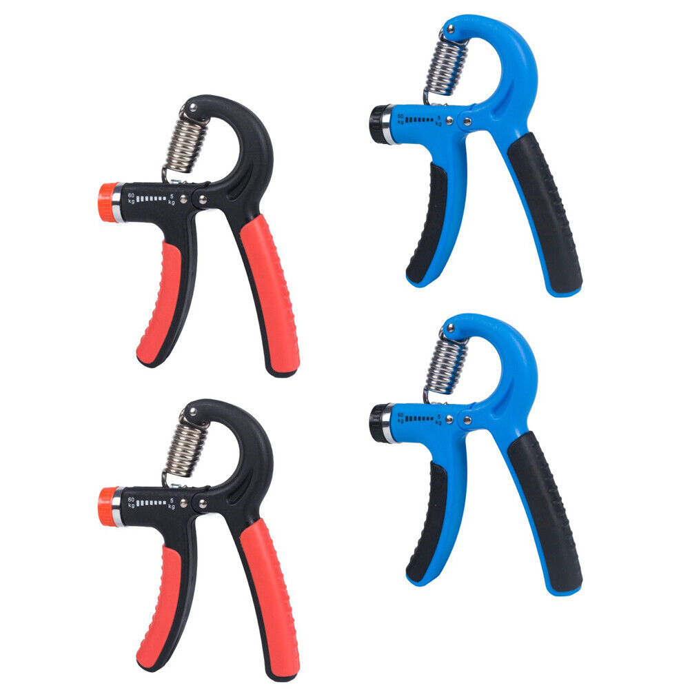 Us 2-4 Pack Adjustable Hand Grip Trainer Counter Exerciser Forearm Power Fingers