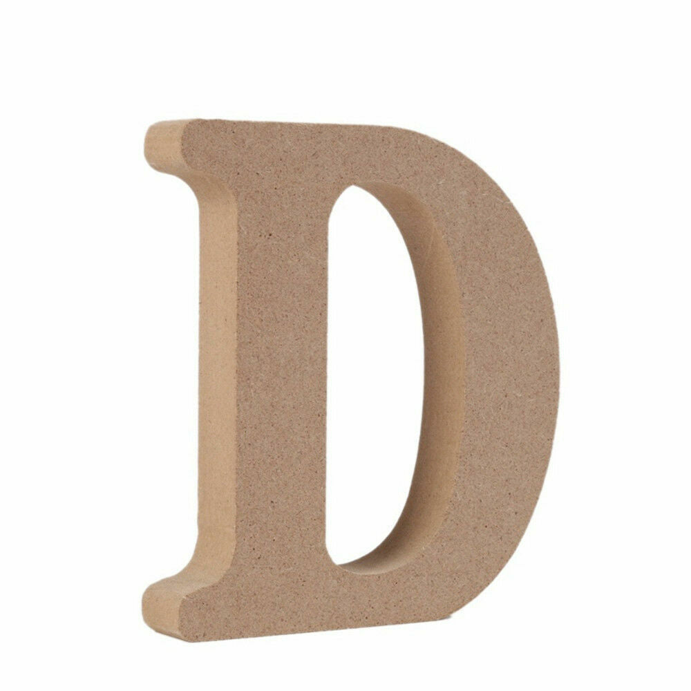 US 3.93'' A-Z Wooden Letters Alphabet Self Standing Wedding Party/Home/Decor Lot