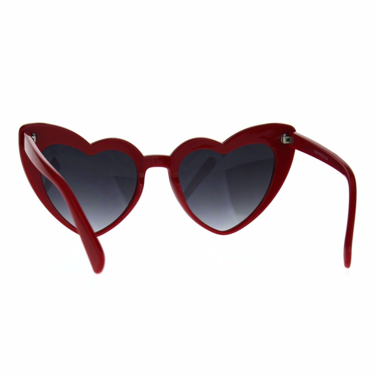 US Women Lovely Heart Shape Sunglasses Halloween Cat Eye Retro Sun Glasses UV400