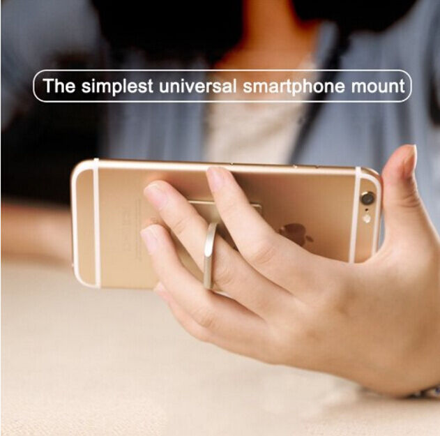360 Degree Swivel Ring Buckle Bracket for All Cell Phone Tablet w/ Holder Mount